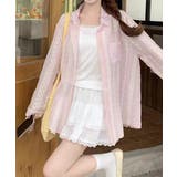 レディースドロップショルダー きれいめカーディガン長袖 透け感トップスおしゃれ | SUNSHINE CLOSET | 詳細画像20