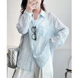 レディースドロップショルダー きれいめカーディガン長袖 透け感トップスおしゃれ | SUNSHINE CLOSET | 詳細画像4