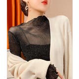 ラメ入り シースルートップス セクシー | SUNSHINE CLOSET | 詳細画像2 