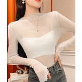 ラメ入り シースルートップス セクシー | SUNSHINE CLOSET | 詳細画像7 