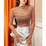 ラメ入り シースルートップス セクシー | SUNSHINE CLOSET | 詳細画像9 