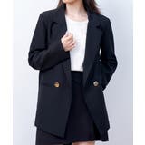 ダブルボタンテーラードジャケットミドル丈 | SUNSHINE CLOSET | 詳細画像1 