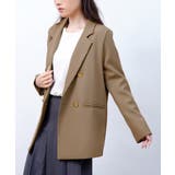 ダブルボタンテーラードジャケットミドル丈 | SUNSHINE CLOSET | 詳細画像17 