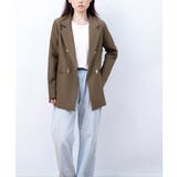 ダブルボタンテーラードジャケットミドル丈 | SUNSHINE CLOSET | 詳細画像24 