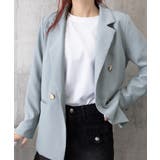 ダブルボタンテーラードジャケットミドル丈 | SUNSHINE CLOSET | 詳細画像31 