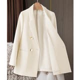 ダブルボタンテーラードジャケットミドル丈 | SUNSHINE CLOSET | 詳細画像37 