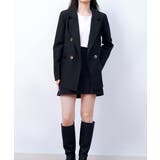 ダブルボタンテーラードジャケットミドル丈 | SUNSHINE CLOSET | 詳細画像4 