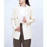 ダブルボタンテーラードジャケットミドル丈 | SUNSHINE CLOSET | 詳細画像6 