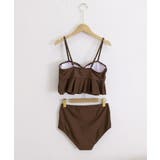 レディースフリル水着2点セット 胸元ツイストトップス ハイウエスショーツ | SUNSHINE CLOSET | 詳細画像19 