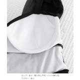 Vネックバスト盛れる水着ショートパンツ付き ショルダーリボン水着セット背中開きフ… | SUNSHINE CLOSET | 詳細画像22 