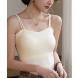 カップ付きキャミソール 韓国風ブラトップ | SUNSHINE CLOSET | 詳細画像1 