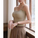 カップ付きキャミソール 韓国風ブラトップ | SUNSHINE CLOSET | 詳細画像8 