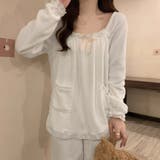 フリースパジャマ 韓国ルームウェア 秋冬 | SUNSHINE CLOSET | 詳細画像8 