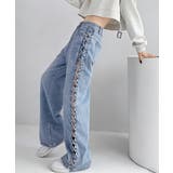 レディース ハイウエスト Y2Kストレートパンツ | SUNSHINE CLOSET | 詳細画像1 