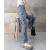 デニムパンツサイドレースアップジーパン | SUNSHINE CLOSET | 詳細画像17 