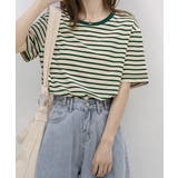 ボーダーtシャツ半袖 レディース 韓国風 | ANGELCLOSET | 詳細画像11