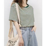 ボーダーtシャツ半袖 レディース 韓国風 | ANGELCLOSET | 詳細画像12