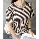 ボーダーtシャツ半袖 レディース 韓国風 | ANGELCLOSET | 詳細画像21