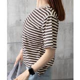 ボーダーtシャツ半袖 レディース 韓国風 | ANGELCLOSET | 詳細画像22