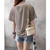 ボーダーtシャツ半袖 レディース 韓国風 | ANGELCLOSET | 詳細画像23