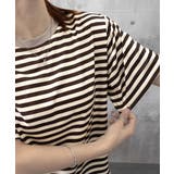 ボーダーtシャツ半袖 レディース 韓国風 | ANGELCLOSET | 詳細画像24