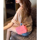 ボーダーtシャツ半袖 レディース 韓国風 | ANGELCLOSET | 詳細画像3