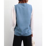 ニットベスト サイドスリット 春秋重ね着 | SUNSHINE CLOSET | 詳細画像22
