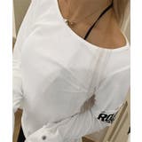 前後2way肩出しtシャツ長袖 レディース イラストtシャツ | SUNSHINE CLOSET | 詳細画像15 