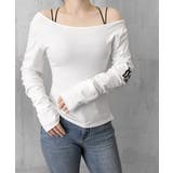 前後2way肩出しtシャツ長袖 レディース イラストtシャツ | SUNSHINE CLOSET | 詳細画像27 