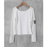 前後2way肩出しtシャツ長袖 レディース イラストtシャツ | SUNSHINE CLOSET | 詳細画像34 