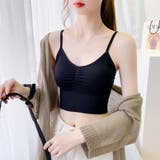 ブラック | キャミソール レディース チューブトップ | SUNSHINE CLOSET