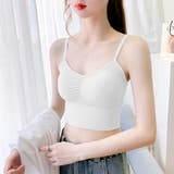 ホワイト | キャミソール レディース チューブトップ | SUNSHINE CLOSET