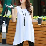 ロングtシャツ レディース ゆったり | ANGELCLOSET | 詳細画像1