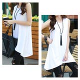 ロングtシャツ レディース ゆったり | ANGELCLOSET | 詳細画像4