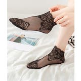 レースソックス レディース シースルー | SUNSHINE CLOSET | 詳細画像3