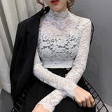 ホワイト | 総レース カットソー レディース | SUNSHINE CLOSET