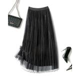 プリーツスカート レディース ベロア | SUNSHINE CLOSET | 詳細画像12