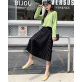 プリーツスカート レディース ベロア | SUNSHINE CLOSET | 詳細画像5