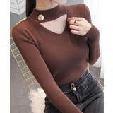 チョーカー風ニット 着やせ トップス | SUNSHINE CLOSET | 詳細画像4
