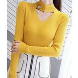 チョーカー風ニット 着やせ トップス | SUNSHINE CLOSET | 詳細画像5