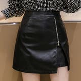 フェイクレザースカート 着やせ 韓国風 | SUNSHINE CLOSET | 詳細画像2