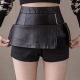 フェイクレザースカート 着やせ 韓国風 | SUNSHINE CLOSET | 詳細画像7