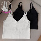 キャミソール Vネック インナー 重ね着 春 春服 韓国ファッション 韓国 | SUNSHINE CLOSET | 詳細画像4