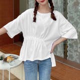 ギャザー トップス Tシャツ | SUNSHINE CLOSET | 詳細画像4 
