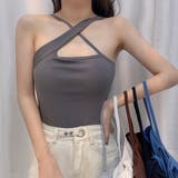 アシンメトリーキャミタンク 重ね着 春 | SUNSHINE CLOSET | 詳細画像11