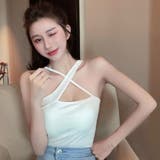 アシンメトリーキャミタンク 重ね着 春 | SUNSHINE CLOSET | 詳細画像7