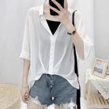 インナー付き シアーブラウス2点セット 春 | SUNSHINE CLOSET | 詳細画像7 