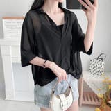 インナー付き シアーブラウス2点セット 春 | SUNSHINE CLOSET | 詳細画像8 