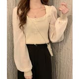 シャツブラウス 袖切り替え ニットソー | SUNSHINE CLOSET | 詳細画像2 