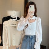 チョーカー風ニットトップス 袖切り替え 春 | SUNSHINE CLOSET | 詳細画像14 